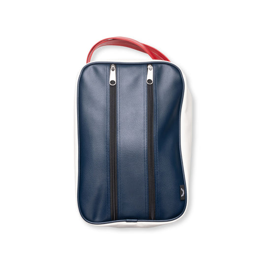 Classic Shoe Bag - Navy/White/Red